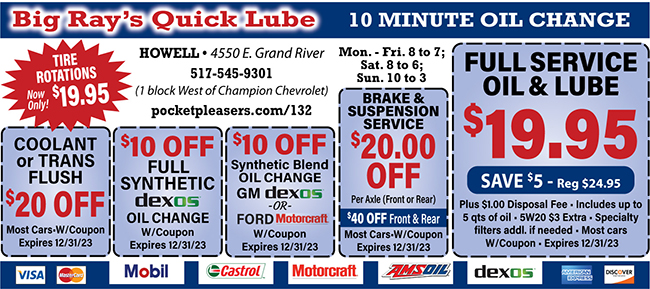 Big Ray's Quick Lube - Howell